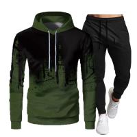 Conjunto Deportivo Casual para Hombres Primavera-Otoño 2025 Sudadera con Capucha y Pantalones - details 8