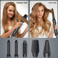 Secador de Pelo 5 en 1 Accesorios para Peinar Alisar Ondas Perfecto para Cabello Recto y rizado - details 6