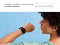Reloj inteligente VE12, dispositivo con detección ECG, Bluetooth, recordatorio de llamada sentado, Control remoto, fotografía, Mensaje, empuje, novedad de 2024 - details 3