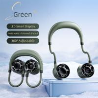 360 ° Ventilador de cuello colgante flexible, súper silencioso, viento fuerte, ventilador portátil con banda para el cuello, ventilador portátil plegable cómodo y seguro - details 4