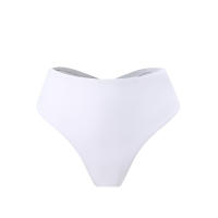 Nuevo traje de baño sexy de cintura alta con tanga, bañadores de bikini divididos - details 5