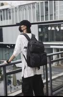 4 colores ocio Simple ligero Nylon impermeable resistente al desgaste estudiante pareja mochila hombres mochila bolso para mujer - details 19