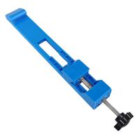 Abrazadera de posicionamiento de mano duradera, ABS ligero, Clip de fijación rápida, guía de Base, máquina cortadora de guía de borde azul - details 3