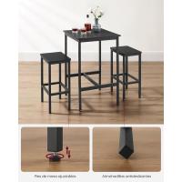 Mesa de Bar con Taburetes Mesa Comedor con 2 Sillas Mesa de Cocina Pequeña Taburetes de Barra - details 16