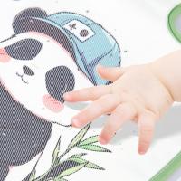 Alfombrilla enfriadora para cochecito de animales de dibujos animados, alfombrilla para cochecito de bebé con ballena y conejo, asiento de coche, Panda, cochecito de bebé, cojín fresco para asiento, asientos de seguridad para bebé - details 3