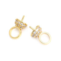 Colgante de Abalorio de Cuentas de Medio Agujero de Oro 18K Material de Metal de China - details 64