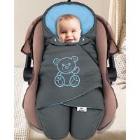 Cuna de bebé 3 en 1 cama de viaje, conjunto combinado, cama de bebé con cambiador, gris - details 4