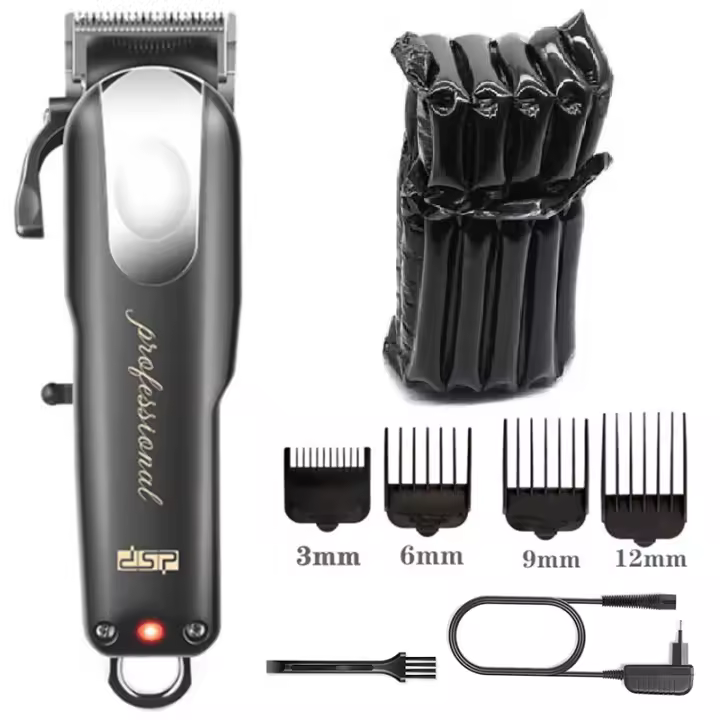 Cortadora de pelo inalámbrica para hombre, máquina de corte de pelo eléctrica ajustable, recargable, compatible con cuchilla mágica - 1