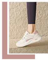 Ins versión coreana nuevo papá para mujeres 2025 primavera ligero estudiante deportes correr casual al aire libre zapatos de suela gruesa - details 19