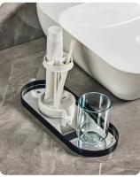 Diseño de drenaje de soporte multifuncional para cepillo de dientes con cubierta antipoop - details 16