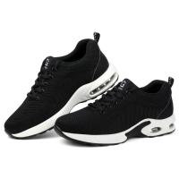 Zapatos de Trabajo para Hombres Cinturón de Aire con Cordón Elástico Material de Cuero - details 15