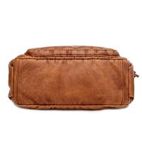 Bolso cruzado de mujer, bolso de mano de mujer, bolso cruzado de mano de cuero, bolso tote, bolso bandolera, bolso bandolera vintage de gran capacidad, bolso de mujer de cuero lavado - details 4