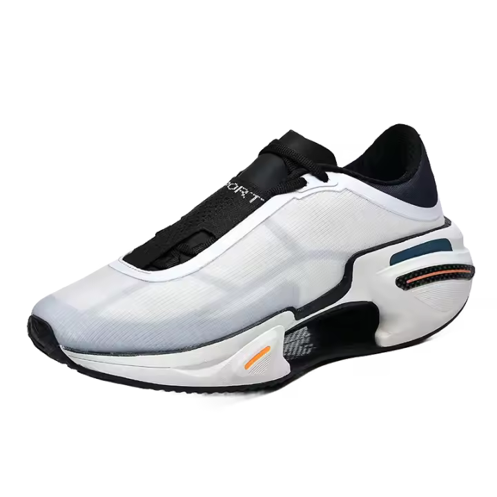 Zapatillas de deporte Unisex de alta calidad, transpirables, antideslizantes, absorbentes de golpes, zapatos de entrenamiento deportivos antideslizantes de goma para exteriores para niños - 1