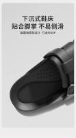 Baotou medias zapatillas hogar de verano para mujer sandalias de oficina ligeras, silenciosas y cómodas de fondo suave - details 5