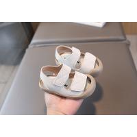 Verano nuevos niños zapatos de bebé sandalias de suela blanda niñas bolsa de bebé cabeza zapatos de playa Velcro zapatos de niño - details 10
