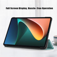 Funda de cuero en pulgadas, tapa dura con triple soporte, para Xiaomi Mi Pad 5 Pro, tableta - details 7