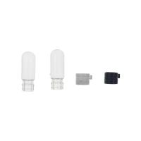 Suministros para experimentos de laboratorio de loción, frasco de muestra con tapa, botella de Perfume, botella de fondo redondo, tubo de ensayo de vidrio, Mini botella recargable - details 0