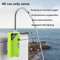 Caja de pesca de inducción inteligente multifuncional, bomba de agua, bomba de refuerzo, bomba de oxígeno para pesca al aire libre, azul - details 2
