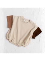 Versión coreana del mono recién nacido 2025 nueva ropa de escalada para bebés ropa de pedo triangular para bebés ropa de verano de manga corta - details 1