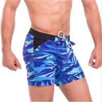 Bañadores para hombre, pantalones cortos deportivos para natación de verano, ropa de playa deportiva a la moda para hombre, pantalones de playa elásticos de secado rápido - details 4