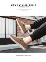 Zapatos Casuales Para Hombre Transpirables Ligeros Mocasines Confort Slip-on Loafer Suave Para Conducción De Barco - details 2
