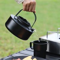Tetera para acampar, tetera para senderismo, estufa al aire libre, olla para agua hervida - details 9