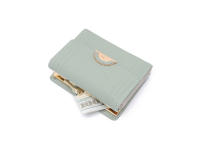 Nueva cartera corta para mujer estilo coreano y japonés Nicheinsminimalista hebilla plegable Simple monedero para estudiante - details 11