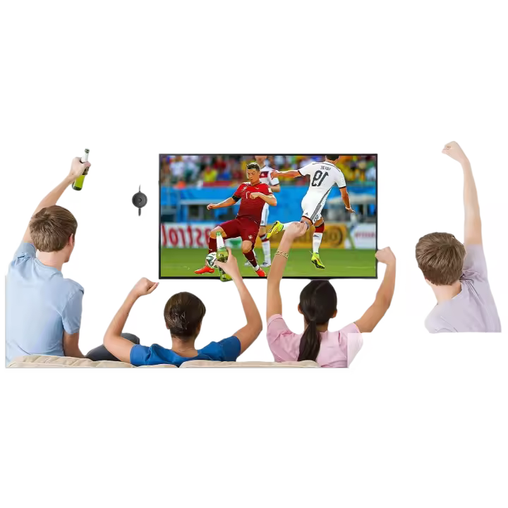 Adaptador HDMI Inalámbrico 4K HDR Wi-Fi Display Dongle para Comparte Pantalla sin Cable por Miracast, DLNA, Airplay Android, i-OS, Windows, Mac OS, Monitor, Proyector - 1