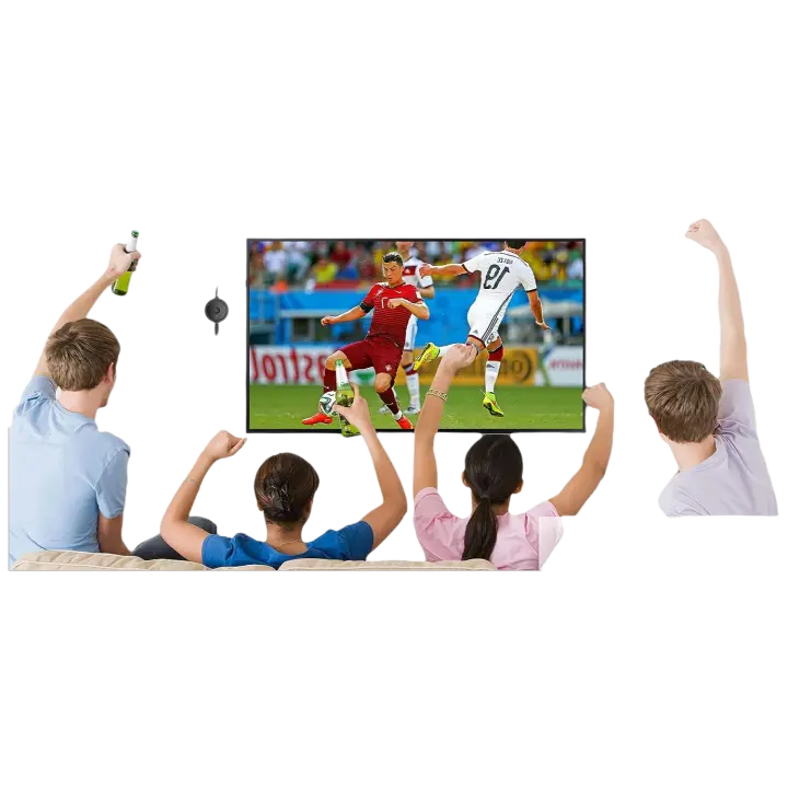 Adaptador HDMI Inalámbrico 4K HDR Wi-Fi Display Dongle para Comparte Pantalla sin Cable por Miracast, DLNA, Airplay Android, i-OS, Windows, Mac OS, Monitor, Proyector - 1