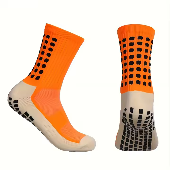 1/3/10 Pares de Calcetines Atléticos Antideslizantes con Pegamento de Puntos, Suela de Toalla Engrosada, Tejido de Malla Transpirable - Ideales para Correr y Deportes, para Hombres y Mujeres, Colores Surtidos, Calcetines Bonitos - 1
