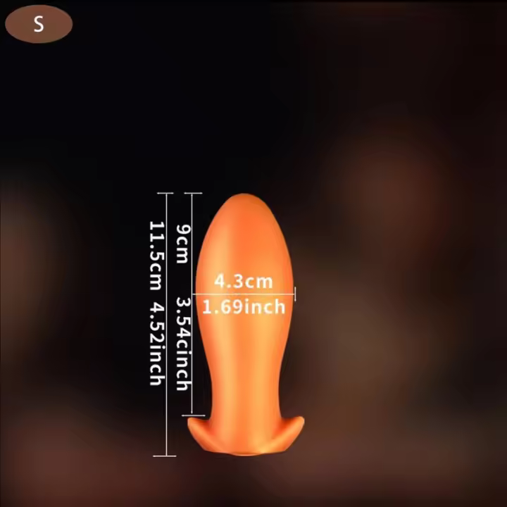 Empaque privado Juguetes sexuales enormes y sexys Tapón anal grande Dilatador Masajeador de próstata para hombres Gay Adulto Estimulador de expansión anal Perlas anales grandes - 1