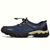 Zapatos de malla con suela de goma gruesa, zapatos adhesivos en frío hechos a mano para deportes casuales al aire libre para hombres. - details 17