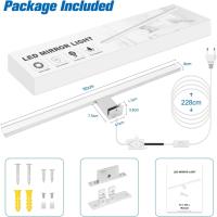 Lámpara LED Baño 18W 80cm Temperatura de Color Dual 4000K 6000K, 2000lm Lámpara Baño, Apliques Espejo de Baño Impermeable, Se Pueden Instalar en Espejos/Gabinetes/Paredes - details 24