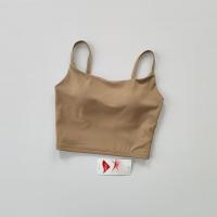Top Deportivo de Yoga para Mujeres Algodón Transpirable Mejora de Figura con Almohadilla - details 19