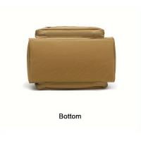 Bolsa táctica militar, 8 compartimentos, lona impermeable duradera, adecuada para caza y senderismo, unisex - details 8