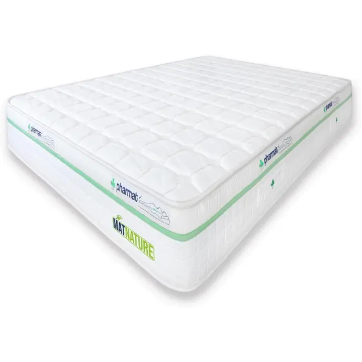 Colchón Fibra Hipoalergénica Pharmat Optimalidad en Adaptabilidad y Firmeza Altura 25cm - 1
