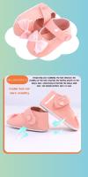 Zapatos planos transpirables con lazo elegante para bebé y niña pequeña, primer par de zapatos delanteros, moda Mary Jane - details 2