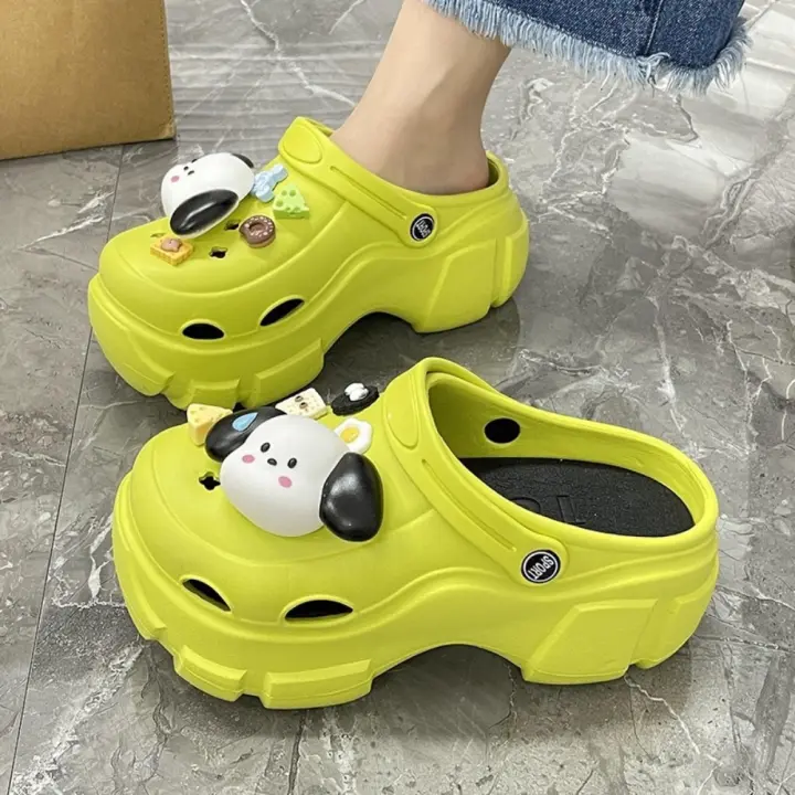 Baotou-zapatos agujero para el hogar, calzado desodorante, antideslizante, eva, para verano - 1