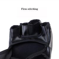 1Pair Thick Boxing Gloves MMA Gloves Half Finger - details 4