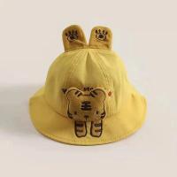 Gorra de Pescador de Algodón Suave para Bebé Gorra de Sol Casual para Niños Pequeños con Orejas de Dibujos Animados - details 8