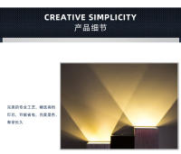 Lámpara de aleación de aluminio Hyundai de 6W, escalones, lámpara de pared LED superior e inferior, portavelas para pasillo, dispositivo fijo para interiores - details 1