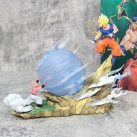 Figura de acción de Buu vs Goku, Super Saiyan, Genki Bomb, estatua de Pvc, modelo de colección, juguetes, regalo - details 11