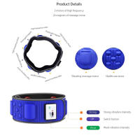Slimming Belt X5 Times  Electric Vibration Fitness Massager Machine Lose Weight Burning Fat Abdominal Muscle Stimulator For Hip - details 6