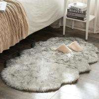 Alfombra de Lana Suave para Dormitorio Sala de Estar Alfombra para Coche Sofá Silla Cojín Lavable Alfombra de Piso para Dormitorio - details 6