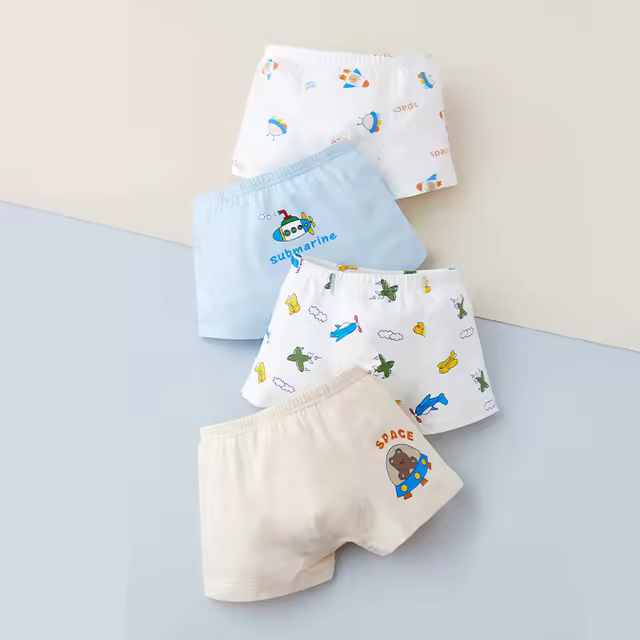Ropa interior para niños Ropa interior para niños Calzoncillos para niños 100% algodón - 1