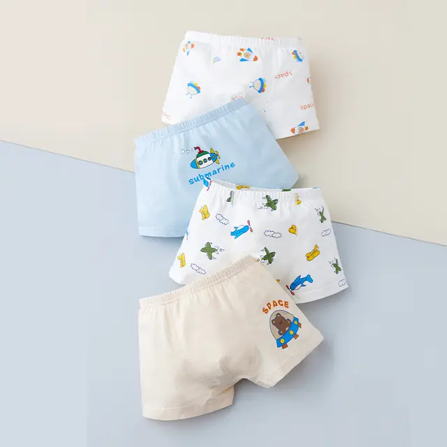Ropa interior para niños Ropa interior para niños Calzoncillos para niños 100% algodón - 1