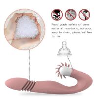 Vibrador de Lengua Telescópica Dildo Caliente para Estimulación Clitoriana y Punto G - details 3