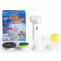 Cepillo de Limpieza Eléctrico Cepillo de Frotar Potente con 5 Cabezas Reemplazables para Baño y Cocina - details 7