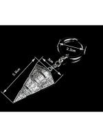 Llavero de Nave Espacial Vintage Destructor de Estrellas Anime Adornio para Bolso y Coche - details 10