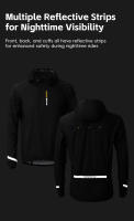 ROCKBROS-chubasquero impermeable para ciclismo, chaqueta ligera para motocicleta, abrigo transpirable reflectante con capucha, cortavientos para exteriores - details 7